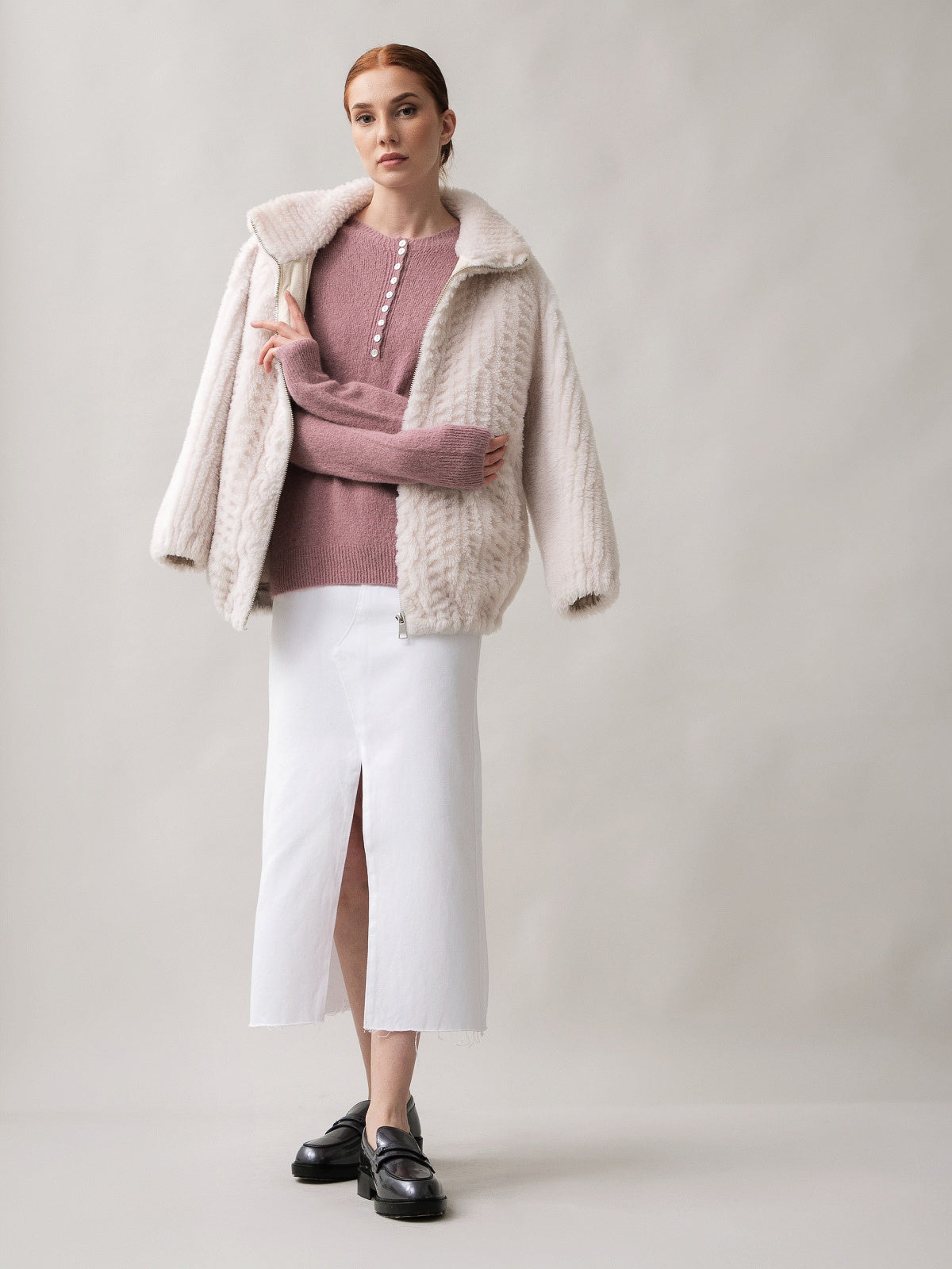 Women's jumper with Baby alpaca wool, Capsule Collection