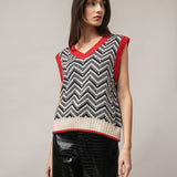 Women's waistcoat with fleece