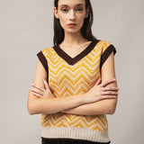 Women's waistcoat with fleece