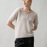 Women's jumper with Baby alpaca wool