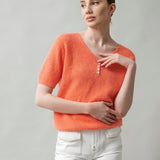 Women's jumper with Baby alpaca wool