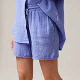 Women's muslin shorts