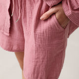 Women's muslin shorts