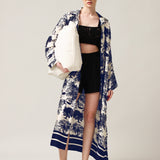 Women's shirt dress with silk