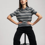Women's blouse with wool