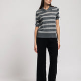 Women's blouse with wool