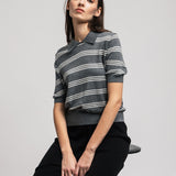 Women's blouse with wool