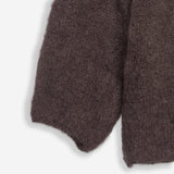 Women's sweater with mohair wool