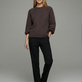 Women's sweater with mohair wool