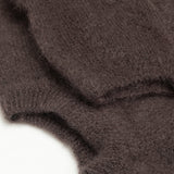 Women's sweater with mohair wool