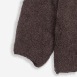 Women's sweater with mohair wool