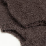 Women's sweater with mohair wool