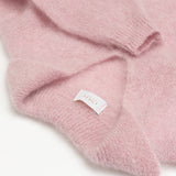 Women's sweater with mohair wool