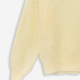 Women's sweater with mohair wool