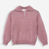 Women's jumper with baby alpaca wool