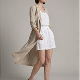 Women's linen shorts