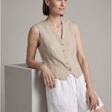 Women's linen shorts