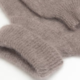 Women's sweater with mohair wool