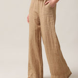Women's linen trousers