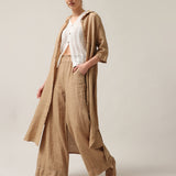 Women's linen trousers