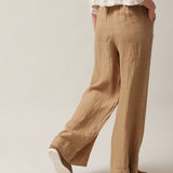 Women's linen trousers