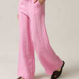 Women's linen trousers