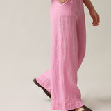 Women's linen trousers