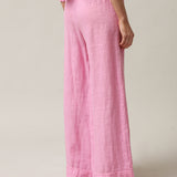 Women's linen trousers