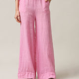 Women's linen trousers