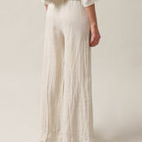 Women's linen trousers