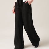 Women's linen trousers