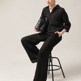Women's linen trousers