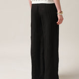 Women's linen trousers