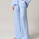 Women's linen trousers