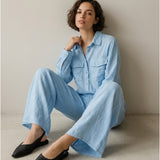 Women's trousers, Capsule Collection, 100% linen