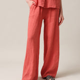 Women's linen trousers