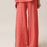 Women's linen trousers