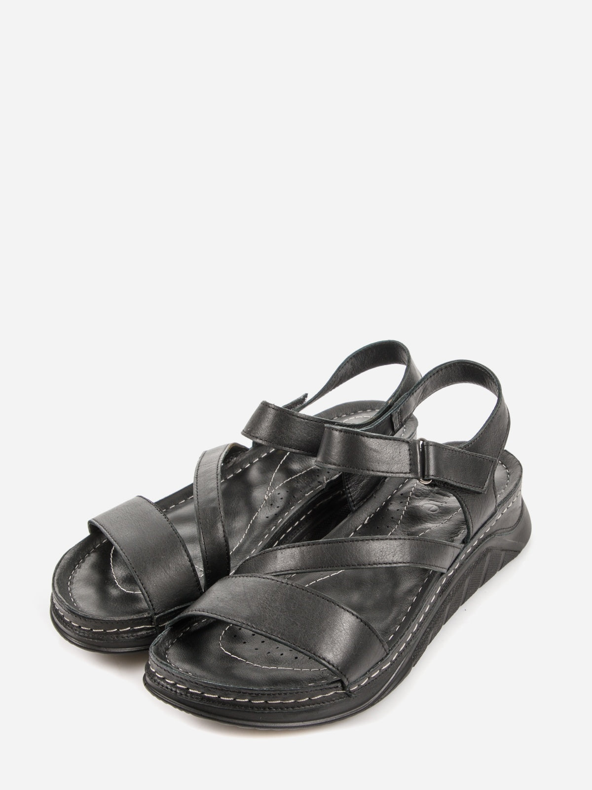 Women's leather sandals
