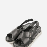 Women's leather sandals