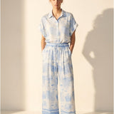 Women’s trousers with silk