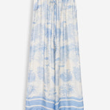 Women’s trousers with silk