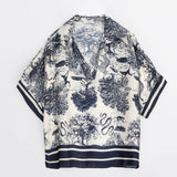 Women's polo shirt with silk