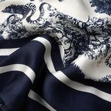 Women's polo shirt with silk