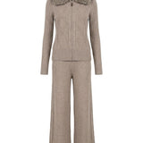 Women’s jumper and trousers with cashmere