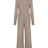 Women’s jumper and trousers with cashmere