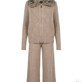 Women’s jumper and trousers with cashmere