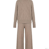 Women’s jumper and trousers with cashmere