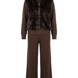 Women’s jumper and trousers with cashmere