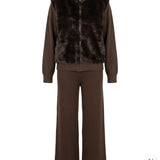 Women’s jumper and trousers with cashmere