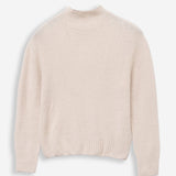 Women's jumper with baby alpaca wool